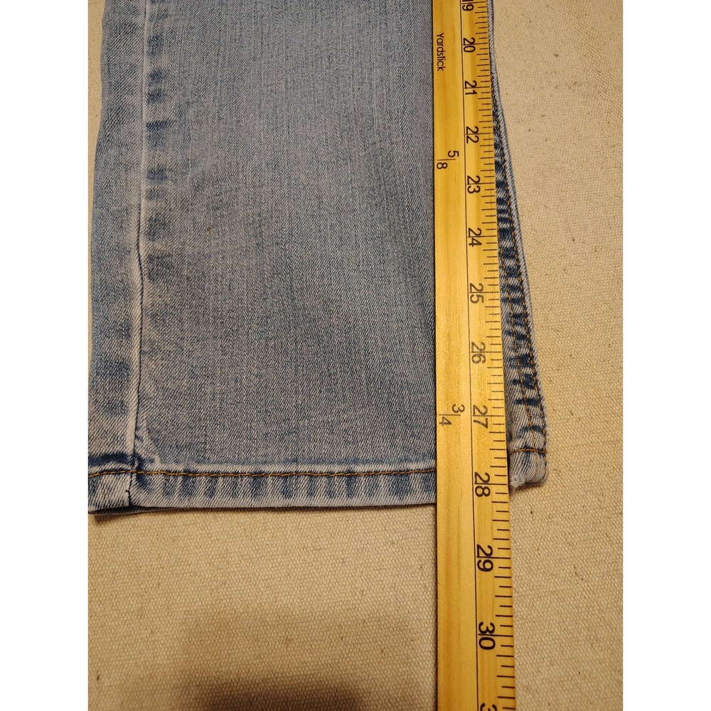 Levis 514‎ Straight Fit Mens Jeans Light Wash Denim W34 L30 Blue 00514-0986 S - Picture 2 of 8